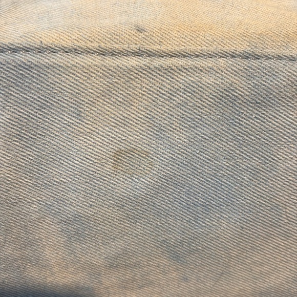 Distressed Denim shoulder bag Crossbody bag clutch rhinestone butterfly clasp - Picture 11 of 17